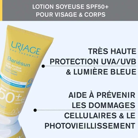 Молочко Uriage Bariésun Spf50+ 100мл: ціни та характеристики