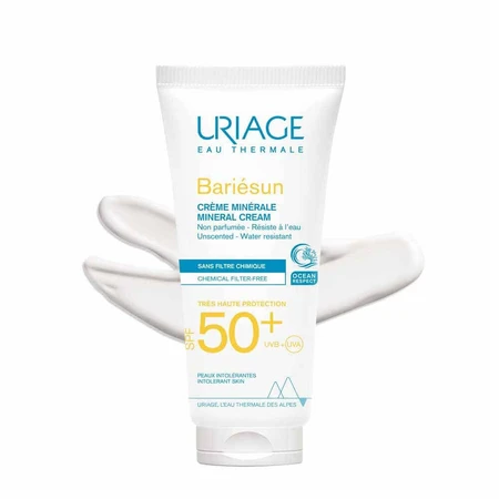 Uriage Bariésun Минеральный крем SPF50+ Без отдушек: цены и характеристики