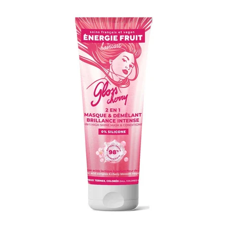 Energie Fruit Gloss Cherry 2 in 1 Masque & Démêlant Brillance Intense Cheveux Ternes, Colorés 200 мл: ціни та характеристики