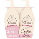 Cavaillès Intimate Dryness Екстра-делікатний натуральний очищуючий засіб для інтимної гігієни 2х250мл