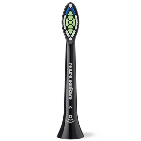 Philips, змінні насадки для звукової зубної щітки Sonicare W2 Optimal White, чорні, 4 шт.: ціни та характеристики