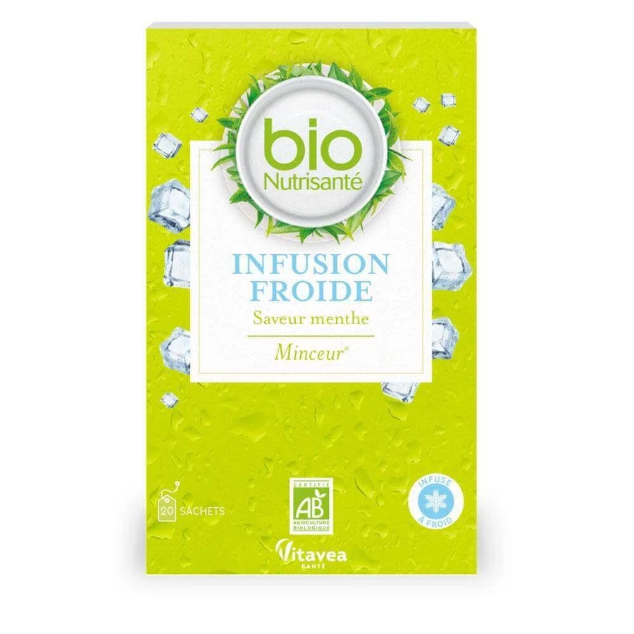 Vitavea Santé BioNutrisanté Настій Froide Saveur Menthe Minceur 20 пакетиків: ціни та характеристики