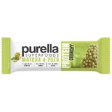 Purella Superfoods Protein Crunchy, протеїновий батончик, матчу та юзу, 45 г