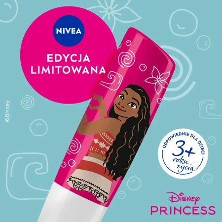 Nivea Disney Princess, ухаживающая помада, арбузный сорбет, Vaiana, 4,8 г: цены и характеристики