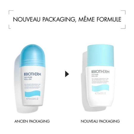 Дезодорант-антиперспирант Biotherm Deo Pure шариковый, 2 шт. по 75 мл: цены и характеристики