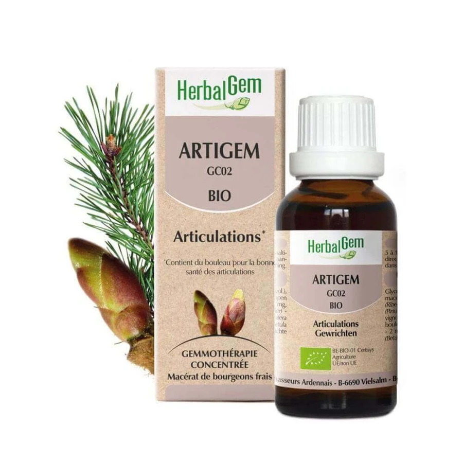 Herbalgem Bourgeons Organic Joints 30ml: цены и характеристики