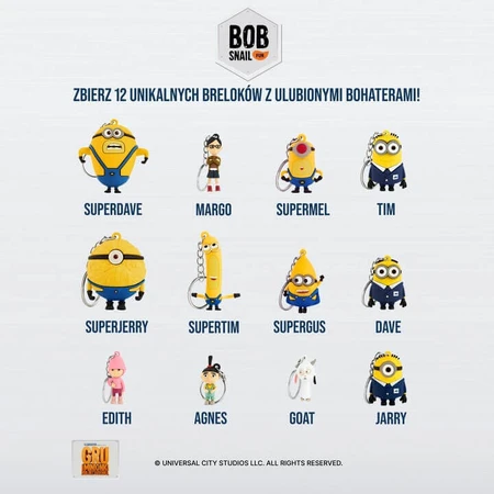 Набор Bob Snail Fun, фруктовый снек в роллах, манго, 20 г + игрушка, Миньон: цены и характеристики