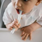 BabyOno, гнучка силіконова ложка, зелена, від 6 місяців, 1 штука: ціни та характеристики