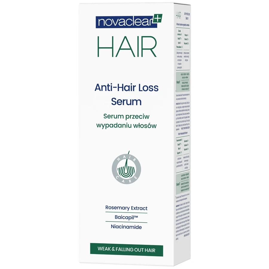 Novaclear Hair, сыворотка от выпадения волос, 100 мл: цены и характеристики