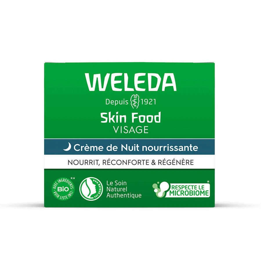 Нічний крем для обличчя Weleda Skin Food Visage Nourrissante 40 мл: ціни та характеристики