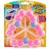 Domestos Поп-арт туалетна підвіска Domestos Pop Popping Magnolia, 3 x 55 г