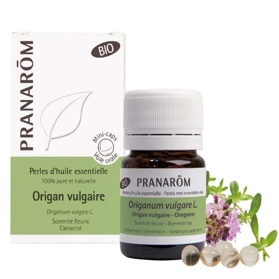 Pranarôm Essential Oregano Vulgario Organic 60 жемчужин: цены и характеристики