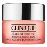 Clinique All About Eyes Rich Cream для уменьшения синяков и припухлостей, а также мелких морщин, 30 мл