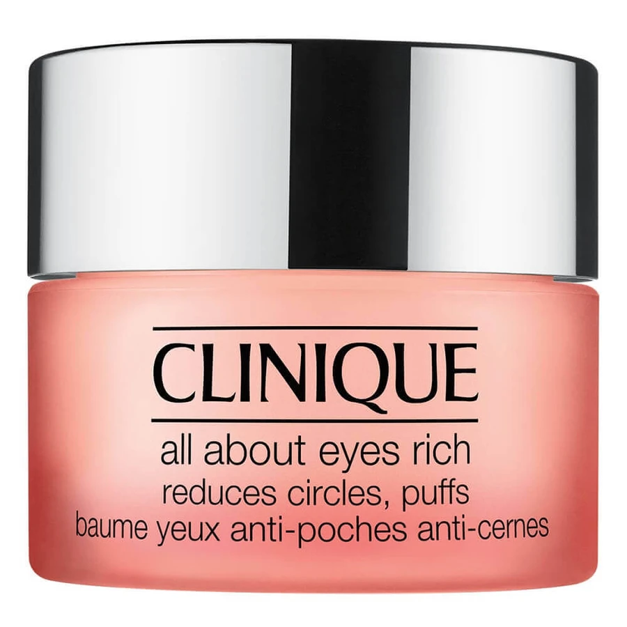 Clinique All About Eyes Насичений крем для зменшення синців і набряків, а також зморшок і дрібних зморшок, 30 мл: ціни та характеристики