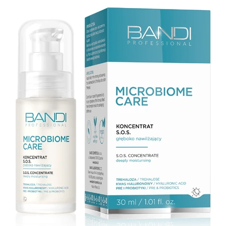 Bandi Microbiome Care, концентрат для глибокого зволоження S.O.S., 30 мл: ціни та характеристики