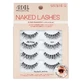 Ardell Naked Lashes Мультипак штучні вії на смужці 424 чорні