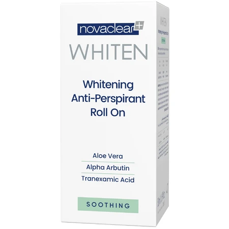 Novaclear Whiten Whitening Заспокійливий, заспокійливий антиперспірант у ролику, 50 мл: ціни та характеристики