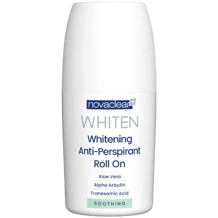 Novaclear Whiten Whitening Заспокійливий, заспокійливий антиперспірант у ролику, 50 мл: ціни та характеристики