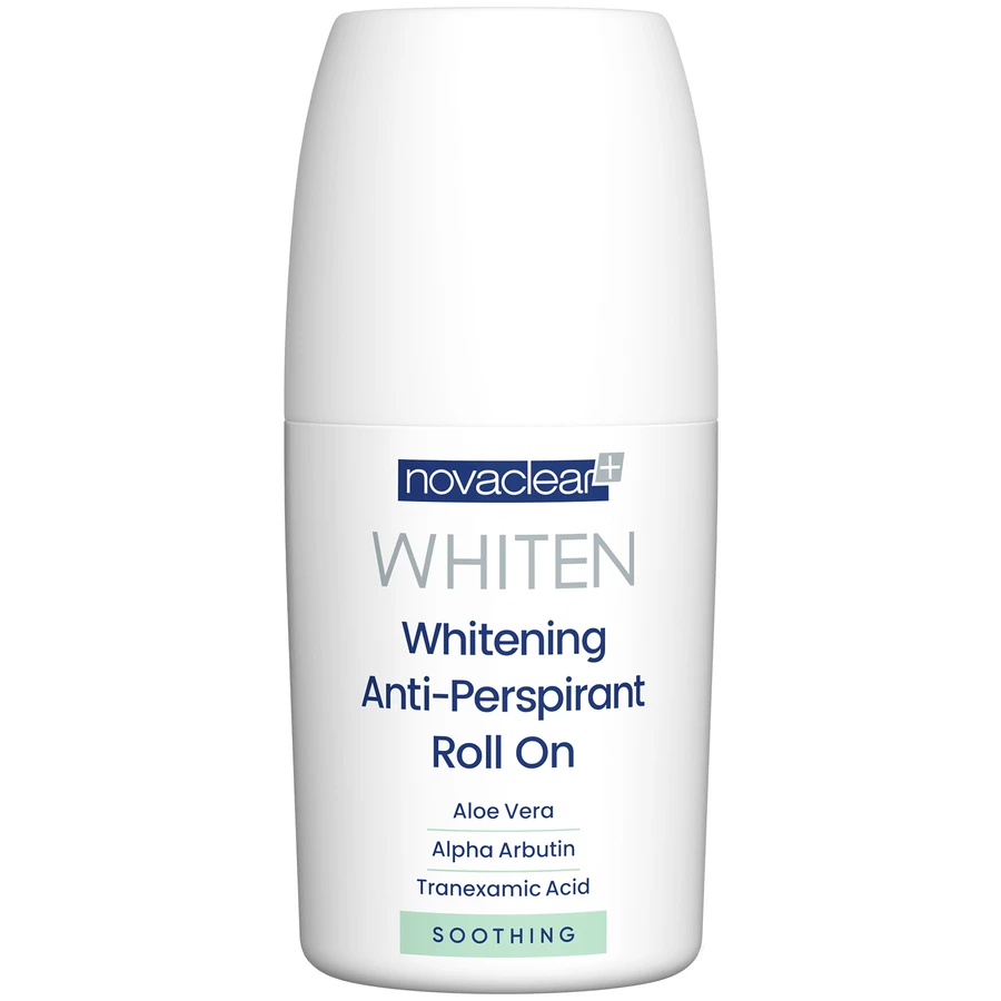 Novaclear Whiten Whitening Заспокійливий, заспокійливий антиперспірант у ролику, 50 мл: ціни та характеристики
