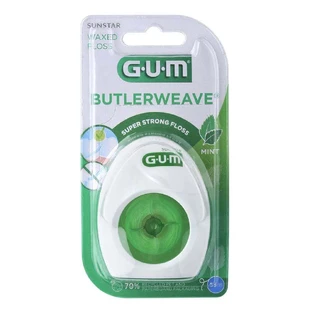 Зубна нитка Gum Butlerweave Mint 55м