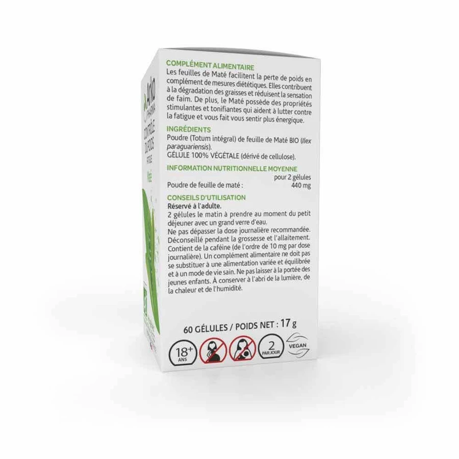 Arkopharma Аркокапсула Контроль ваги Fatigue Mat Effect 60 капсул: ціни та характеристики