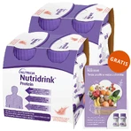 Набор Nutridrink Protein, питательный препарат, со вкусом персика и манго, 8 x 125 мл + буклет с рецептами бесплатно: цены и характеристики