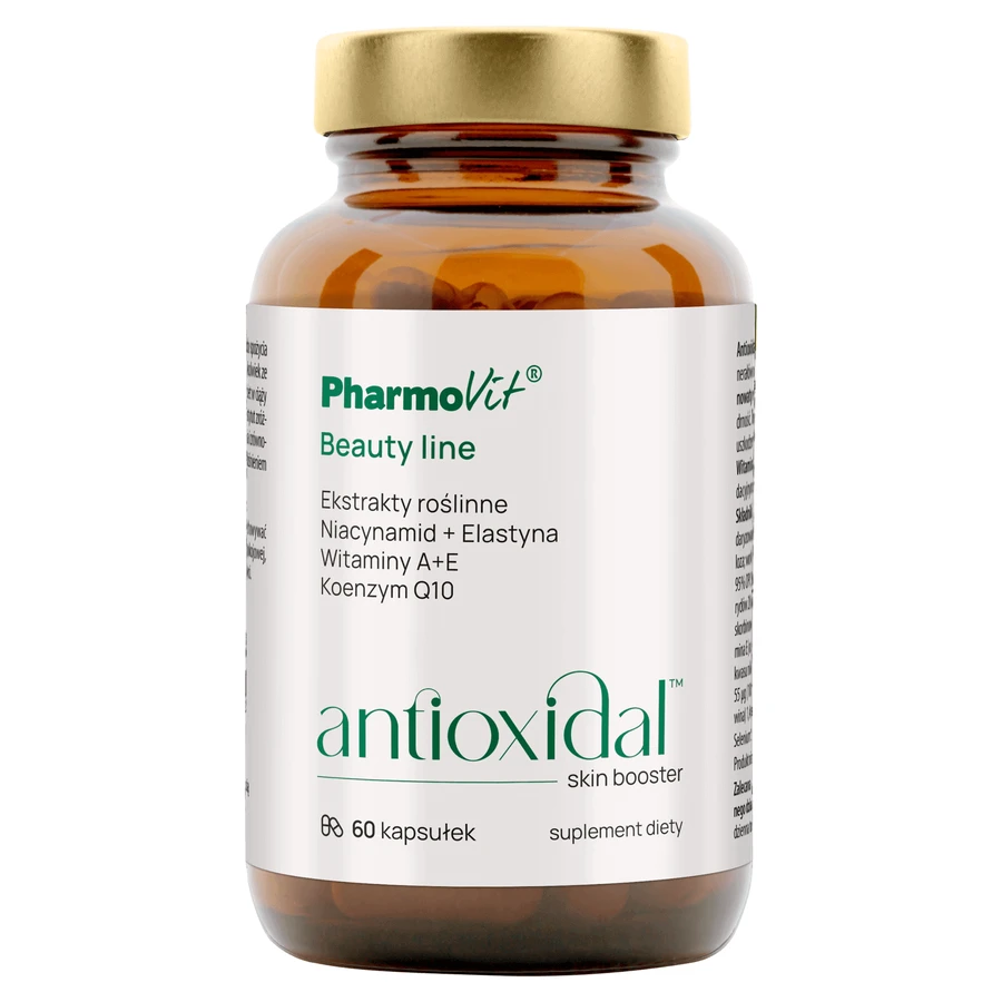 PharmoVit Антиоксидантний підсилювач шкіри Beauty line, 60 капсул: ціни та характеристики