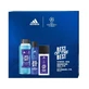 Adidas UEFA Champions League Best of The Best Мужской подарочный набор Дезодорант с распылителем 75 мл + Дезодорант 150 мл + Гель для душа 250 мл