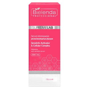Bielenda Professional SupremeLab Cellular Senolytic Activator & Cellular Complex, інтенсивна сироватка проти зморшок, день і ніч, 30 мл