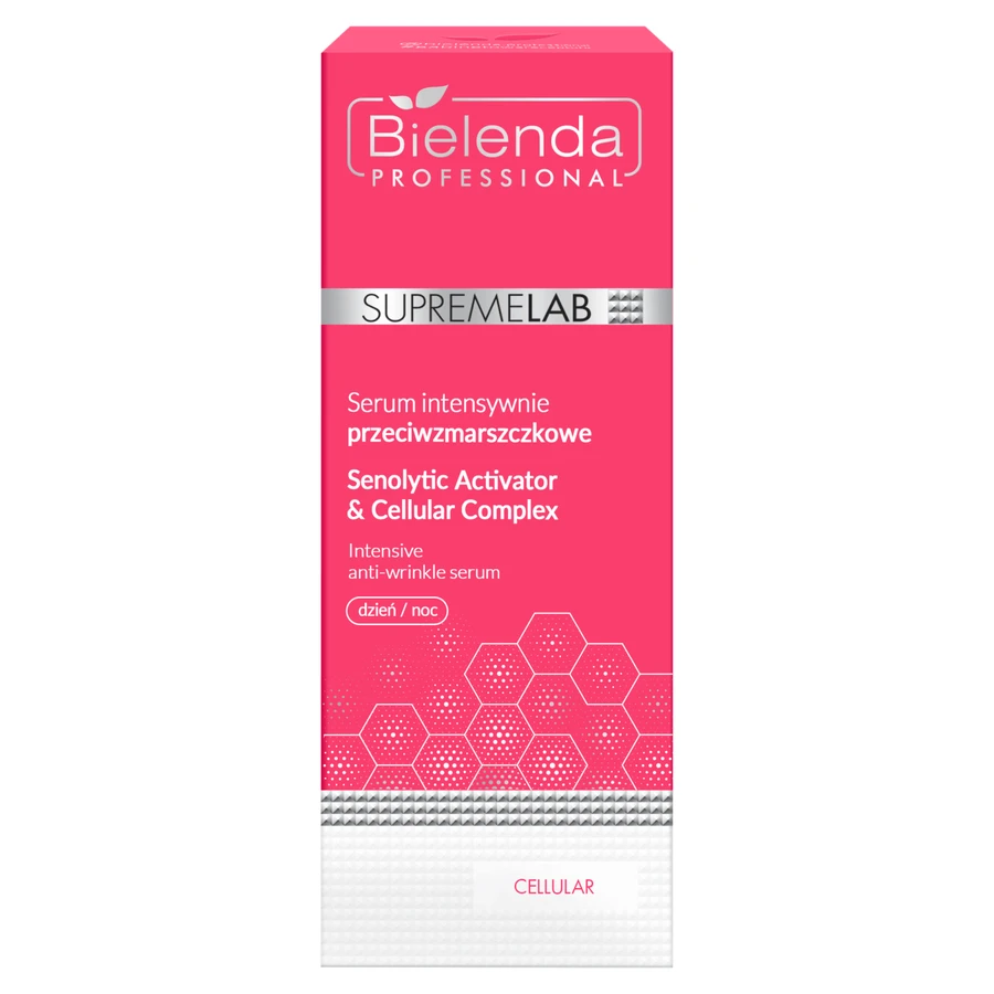 Bielenda Professional SupremeLab Cellular Senolytic Activator & Cellular Complex, інтенсивна сироватка проти зморшок, день і ніч, 30 мл: ціни та характеристики