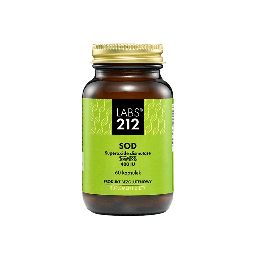 Labs212 SOD Superoxide Dismutase, 60 капсул: цены и характеристики