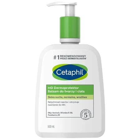 Набор Cetaphil Очищение и увлажнение, Мицеллярная эмульсия для чувствительной кожи, 500 мл + Увлажняющий лосьон для лица и тела, 500 мл: цены и характеристики