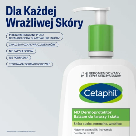 Набор Cetaphil Очищение и увлажнение, Мицеллярная эмульсия для чувствительной кожи, 500 мл + Увлажняющий лосьон для лица и тела, 500 мл: цены и характеристики