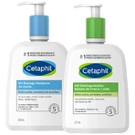 Набор Cetaphil Очищение и увлажнение, Мицеллярная эмульсия для чувствительной кожи, 500 мл + Увлажняющий лосьон для лица и тела, 500 мл: цены и характеристики