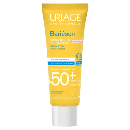 Uriage Bariesun, тонизирующий крем для защиты от солнечных лучей, беж дешис, SPF 50+, 50 мл + pungă gratuită: цены и характеристики