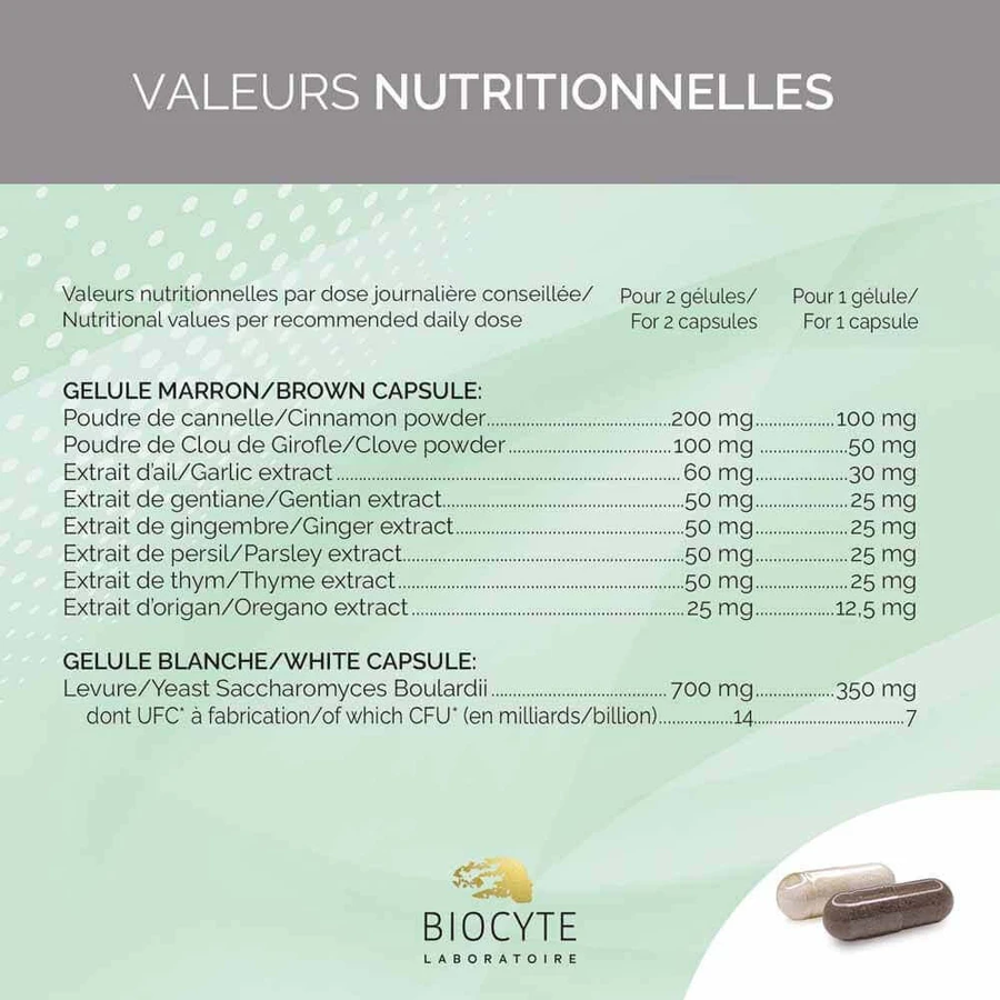 Biocyte Health Gastro Fluryl x30 вегетарианских капсул: цены и характеристики