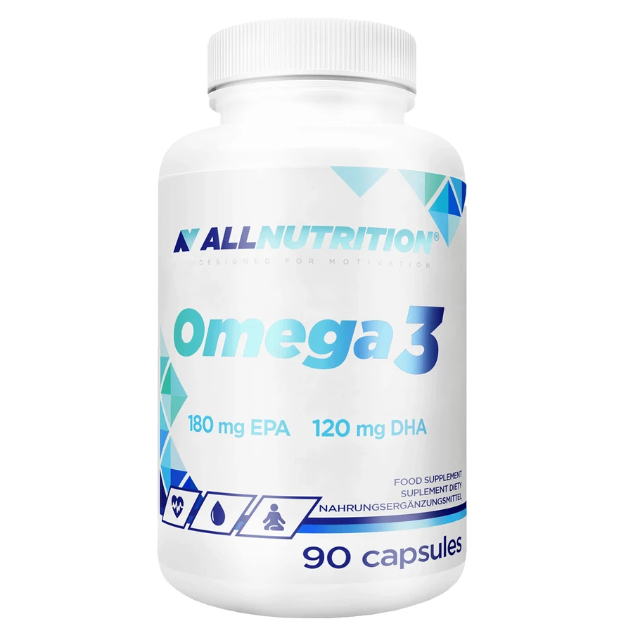 Allnutrition Омега 3, риб'ячий жир 1000 мг, 90 капсул: ціни та характеристики