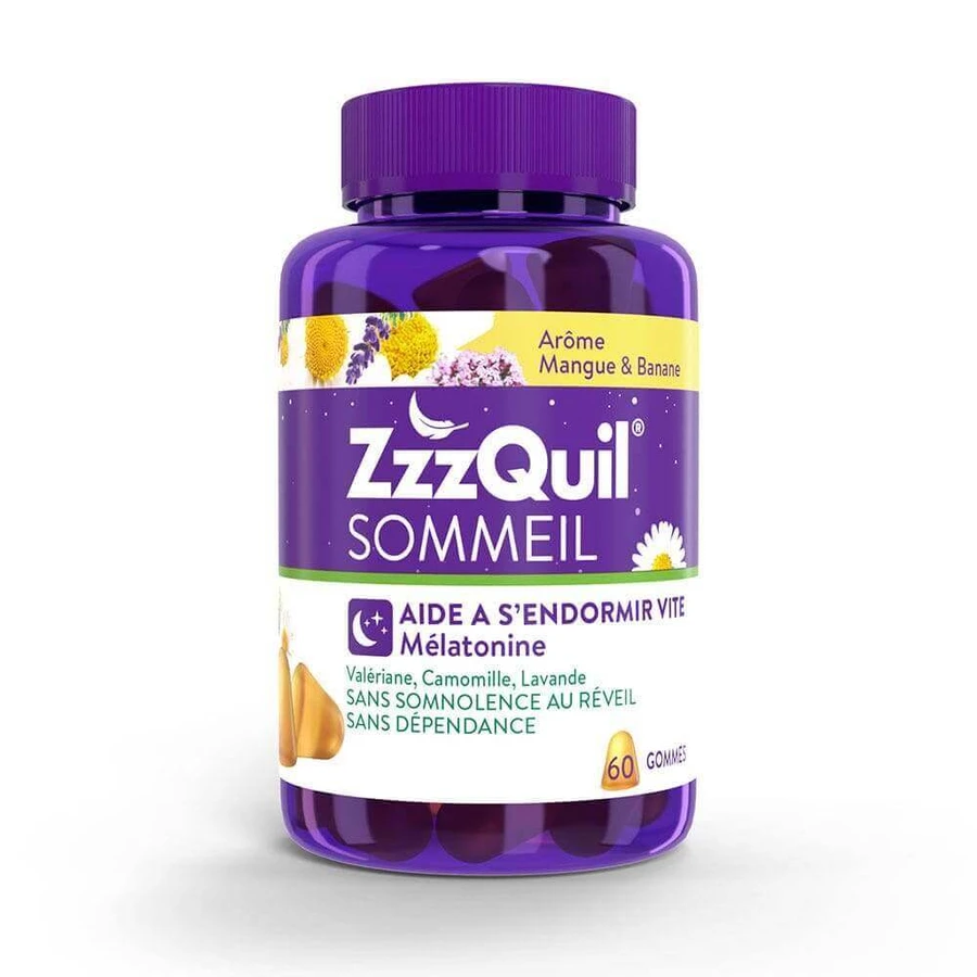 ZzzQuil Sleep Смак манго та банана 60 жувальних гумок: ціни та характеристики