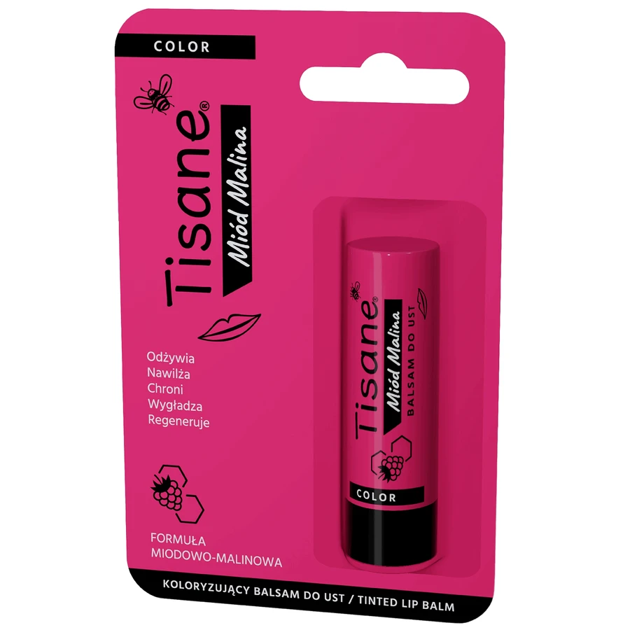 Tisane Color, бальзам для губ, Медовая малина, 5,1 г: цены и характеристики