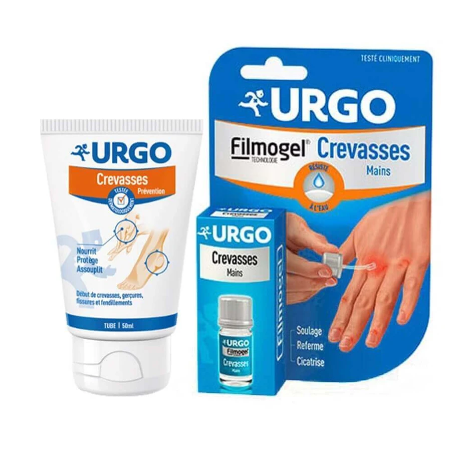 Urgo Prevention Filmogel 3,25 мл + Crème Mains 50 мл: цены и характеристики