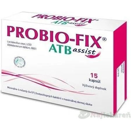 PROBIO-FIX ATB assist 1×15 cps, биологически активная добавка: цены и характеристики