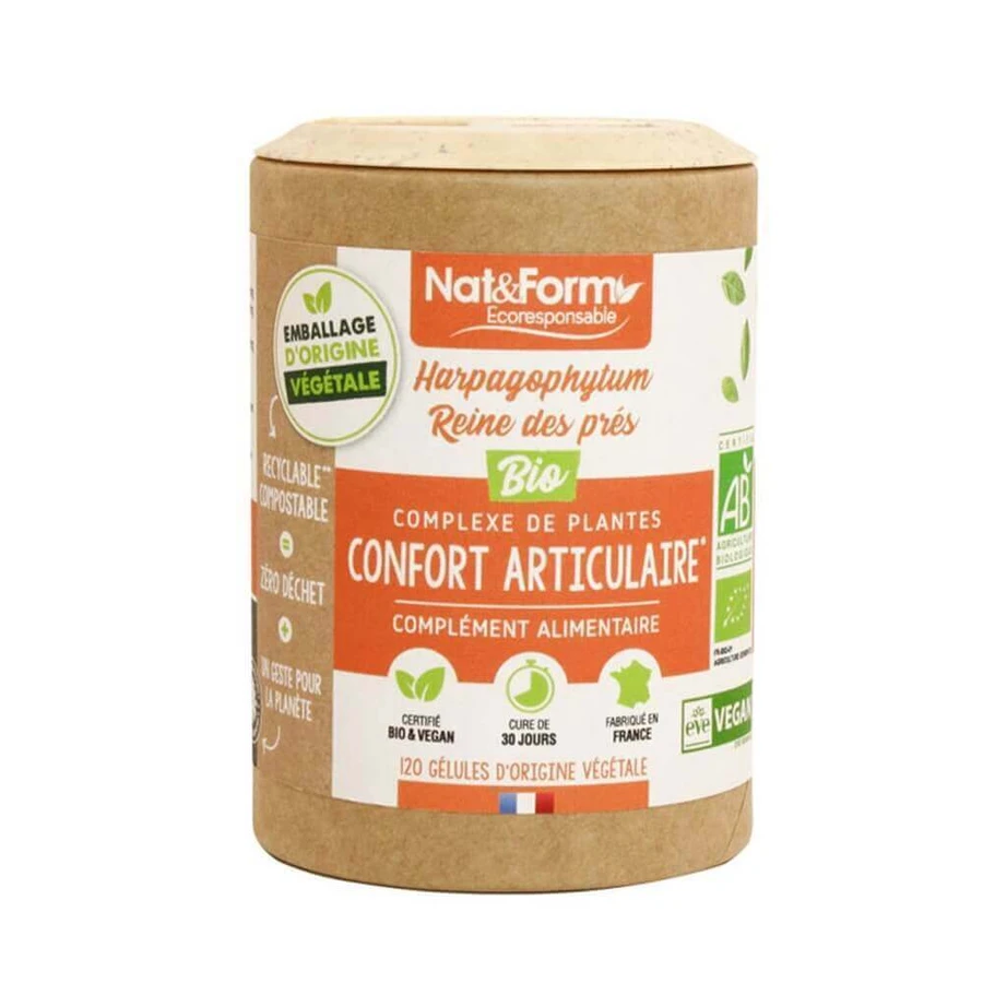 Nat&Form Joint Wellness - Reines Organic 120 вегетаріанських капсул: ціни та характеристики
