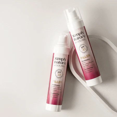 Clochee Simply Nature Filler, зволожуючий денний крем проти зморшок, SPF 50, 50 мл: ціни та характеристики