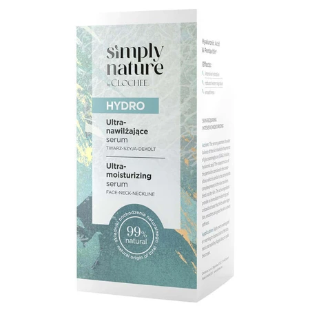 Clochee Simply Nature Hydro, ультраувлажняющая сыворотка, 30 мл: цены и характеристики