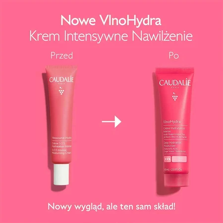 Caudalie VinoHydra, інтенсивний зволожуючий крем для обличчя, 60 мл: ціни та характеристики