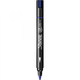 Акриловый маркер с круглым наконечником, синий, 1 штука, Sharpie
