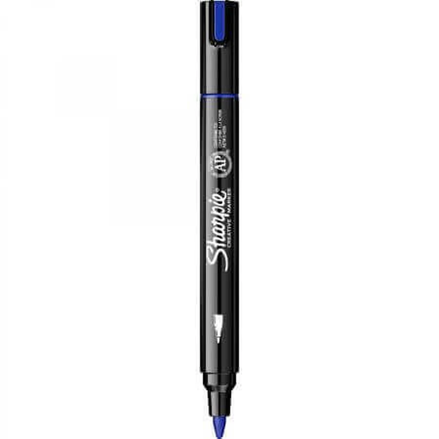 Акриловый маркер с круглым наконечником, синий, 1 штука, Sharpie: цены и характеристики