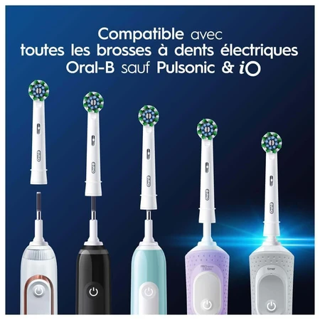 Сменные насадки для электрических зубных щеток Oral-B Cross Action x3: цены и характеристики
