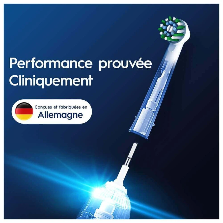 Сменные насадки для электрических зубных щеток Oral-B Cross Action x3: цены и характеристики