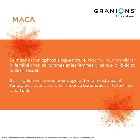 Granions Maca 30 Gelule: ціни та характеристики